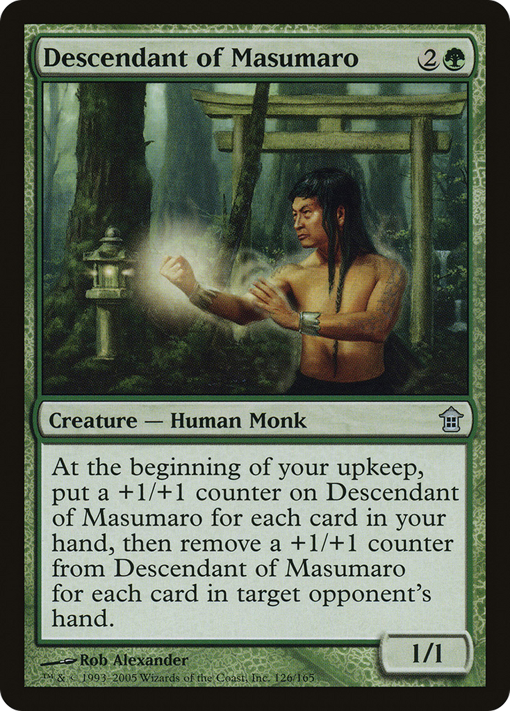 Magic: The Gathering - Descendant of Masumaro - Saviors of Kamigawa