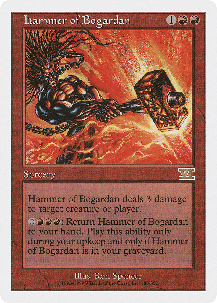 Magic: The Gathering - Hammer of Bogardan - Classic Sixth Edition