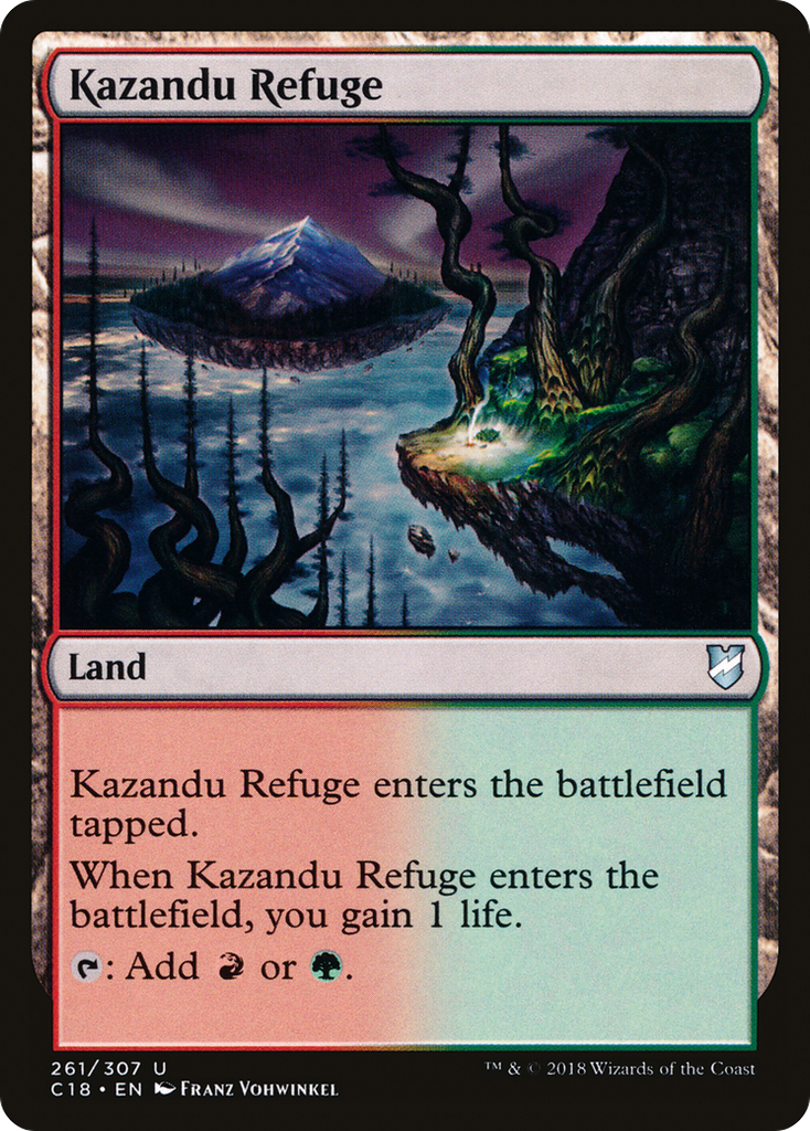 Magic: The Gathering - Kazandu Refuge - Commander 2018