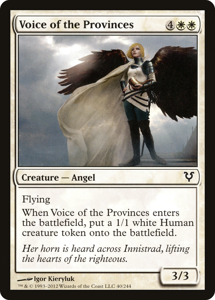 Magic: The Gathering - Voice of the Provinces - Avacyn Restored