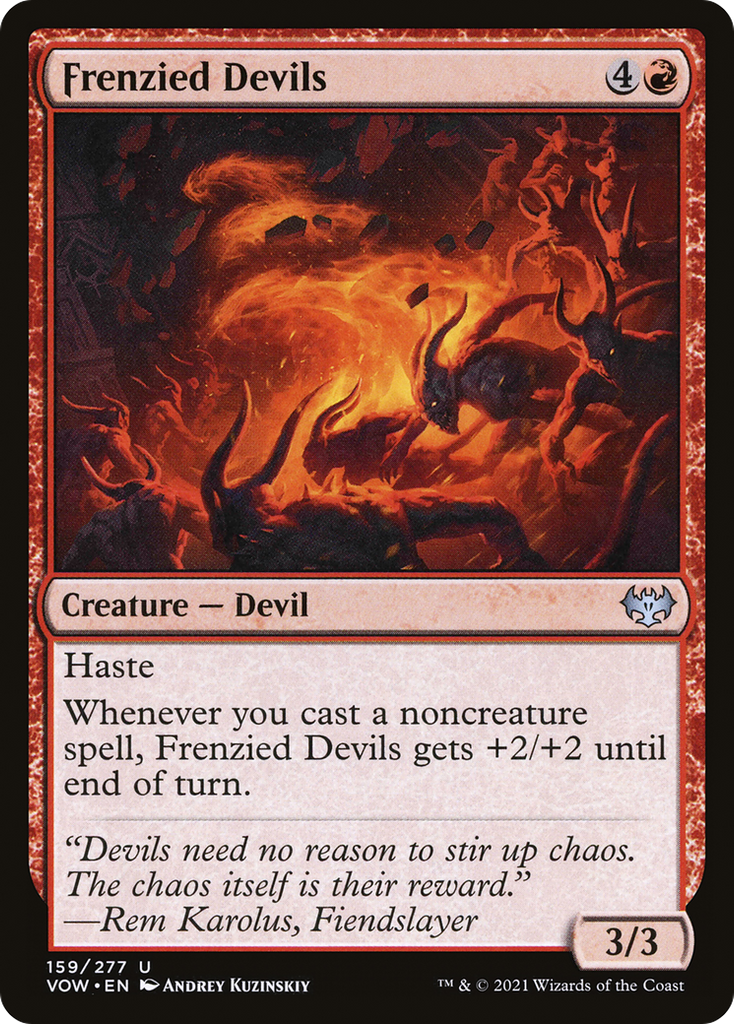 Magic: The Gathering - Frenzied Devils - Innistrad: Crimson Vow