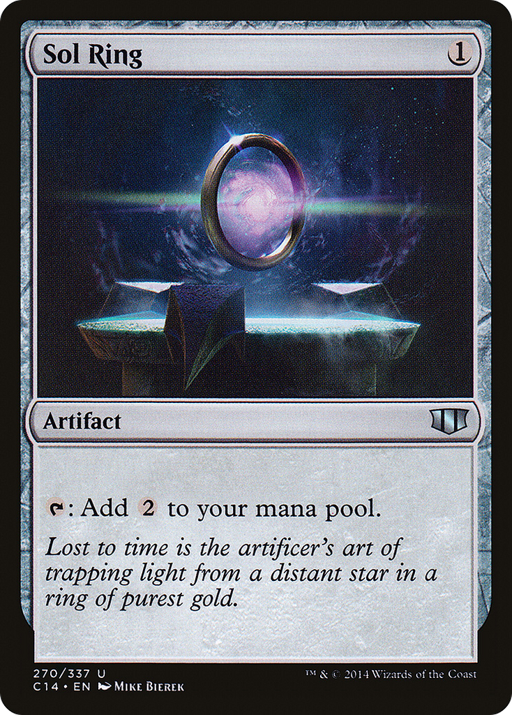 Magic: The Gathering - Sol Ring - Commander 2014