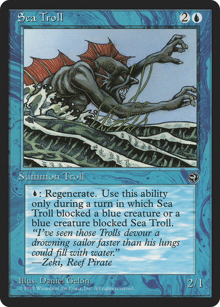 Magic: The Gathering - Sea Troll - Homelands