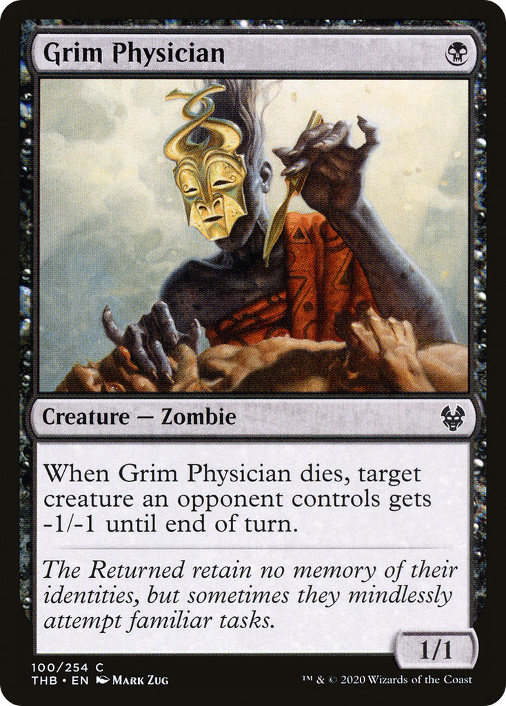 Magic: The Gathering - Grim Physician Foil - Theros Beyond Death