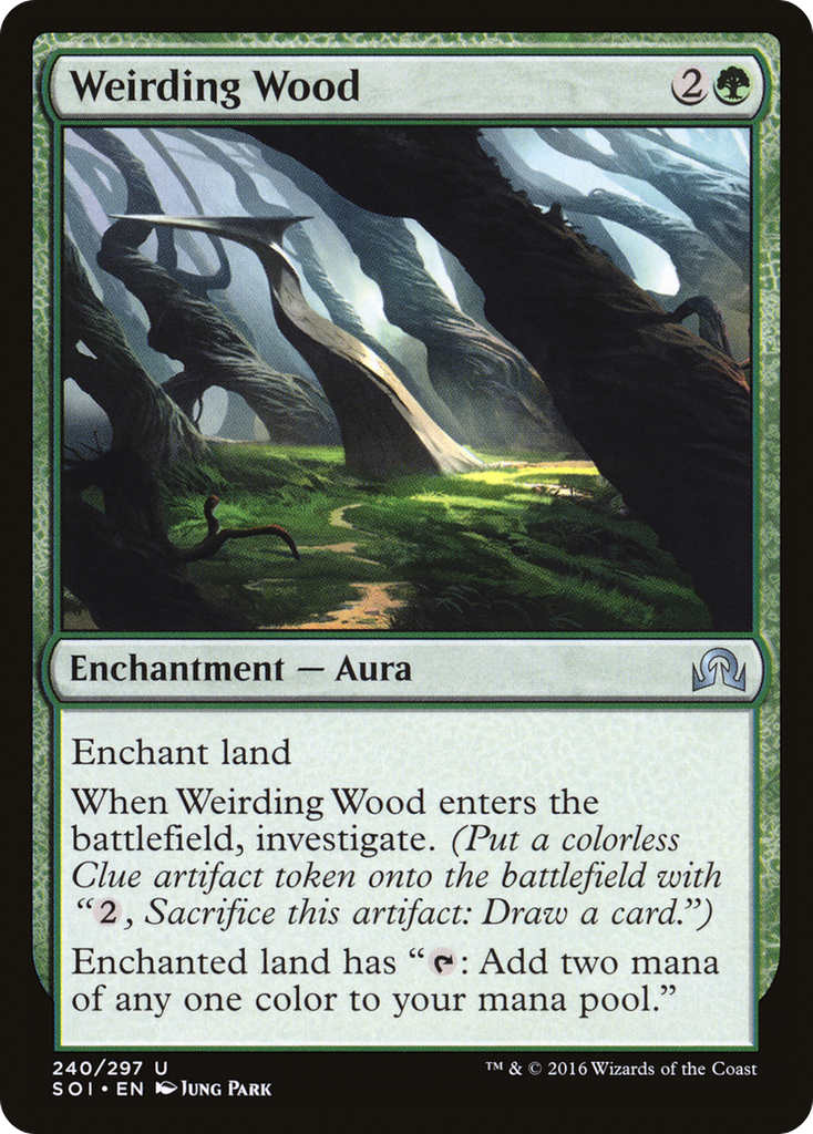 Magic: The Gathering - Weirding Wood - Shadows over Innistrad