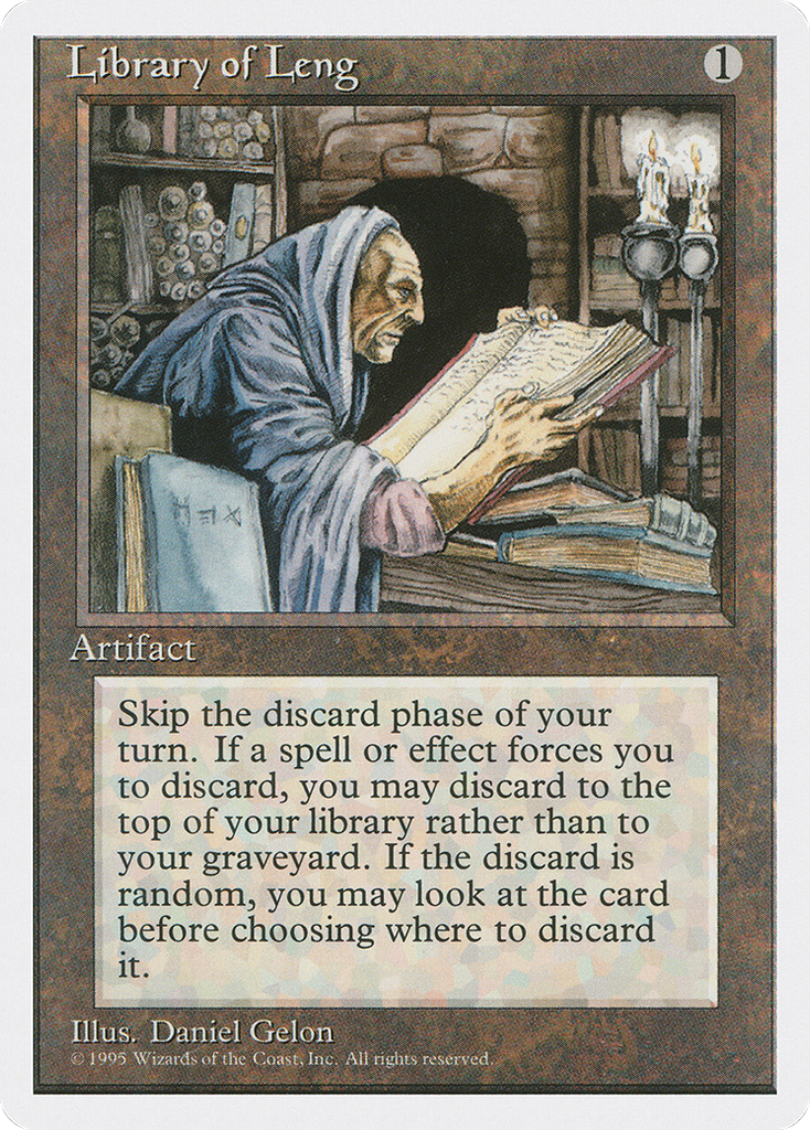 Magic: The Gathering - Library of Leng - Fourth Edition
