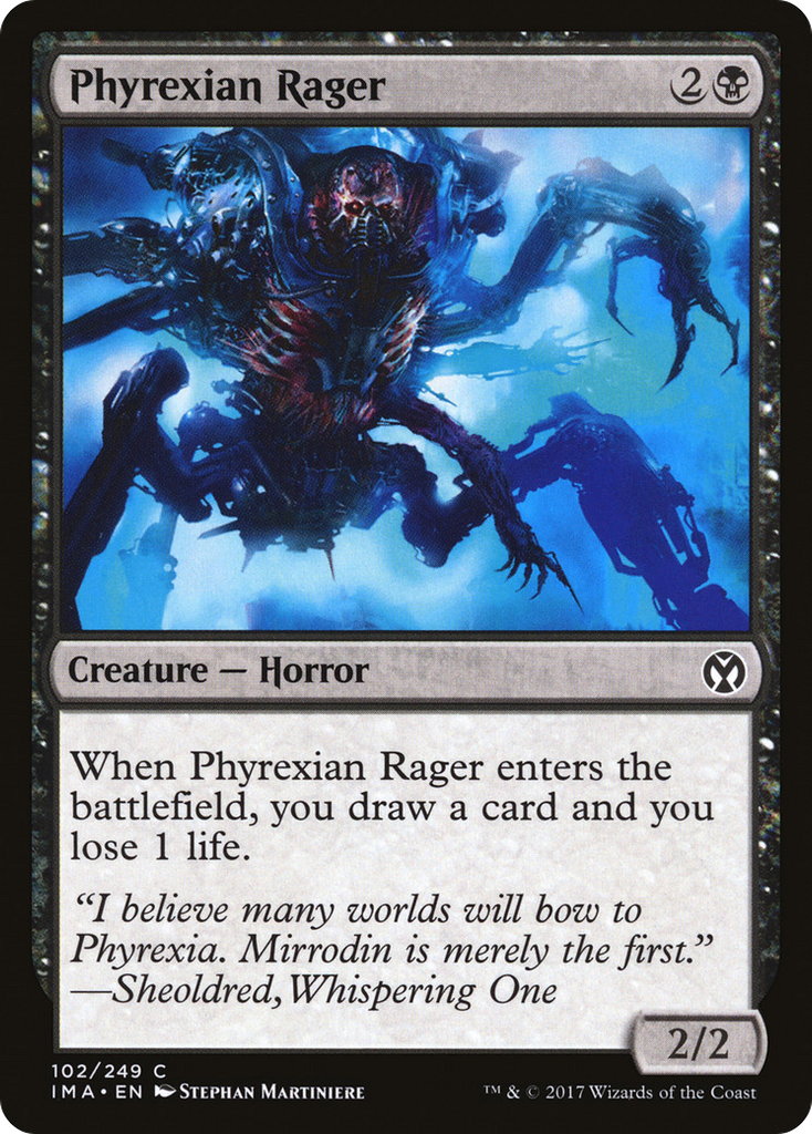 Magic: The Gathering - Phyrexian Rager - Iconic Masters