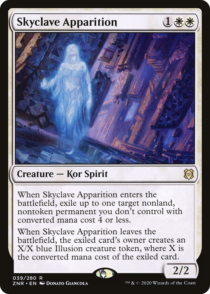 Magic: The Gathering - Skyclave Apparition Foil - Zendikar Rising