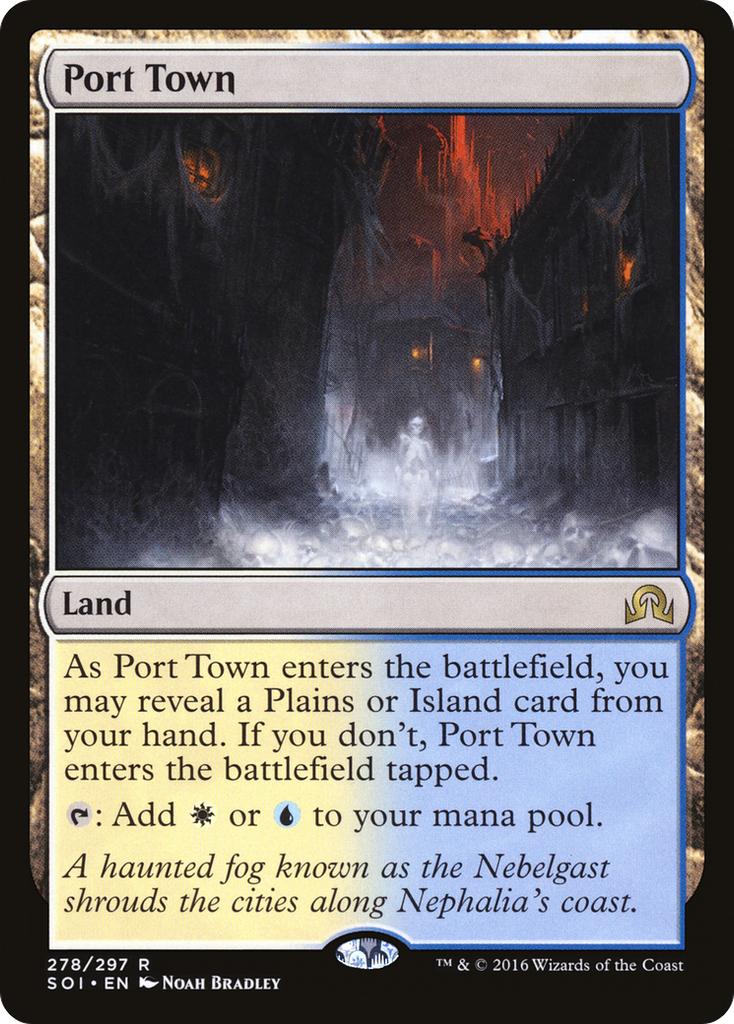 Magic: The Gathering - Port Town - Shadows over Innistrad