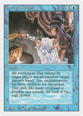Magic: The Gathering - Hurkyl's Recall - Revised Edition