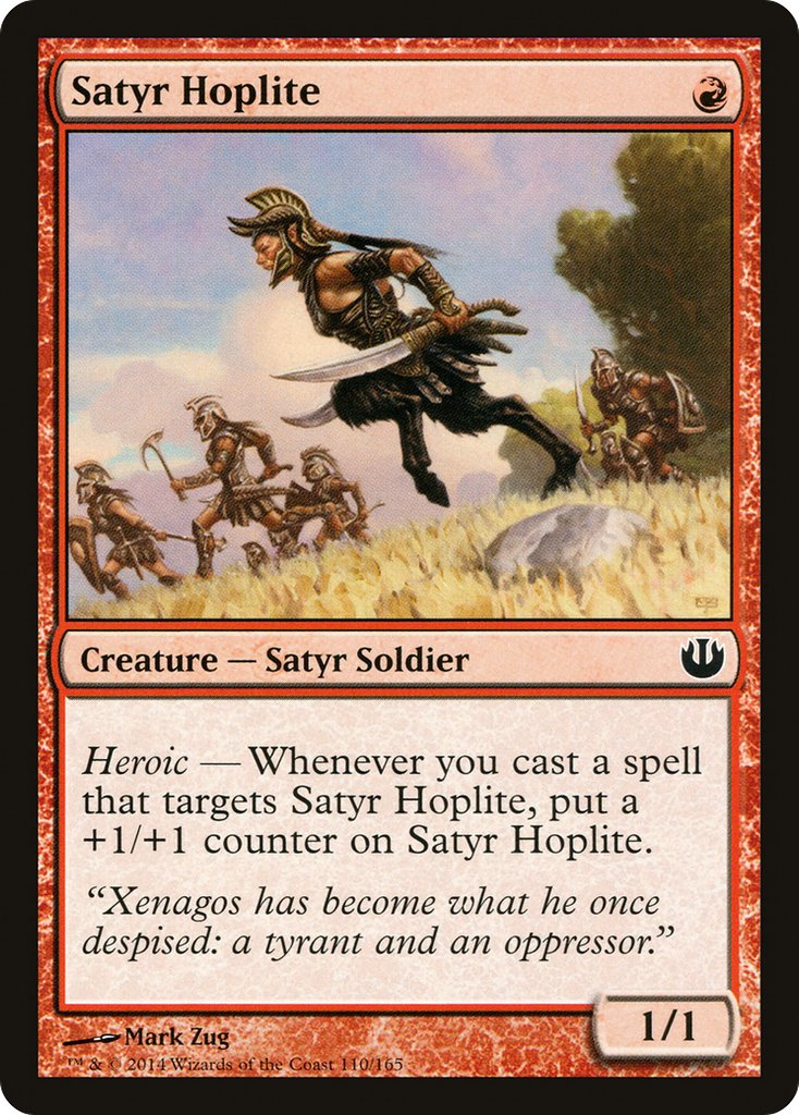 Magic: The Gathering - Satyr Hoplite - Journey into Nyx