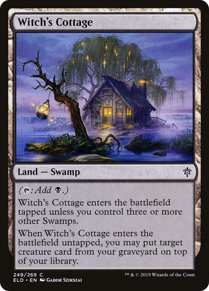 Magic: The Gathering - Witch's Cottage - Throne of Eldraine