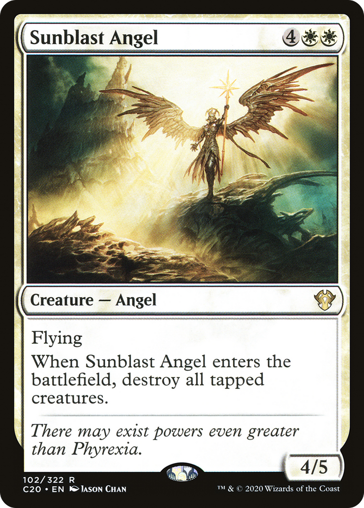 Magic: The Gathering - Sunblast Angel - Commander 2020