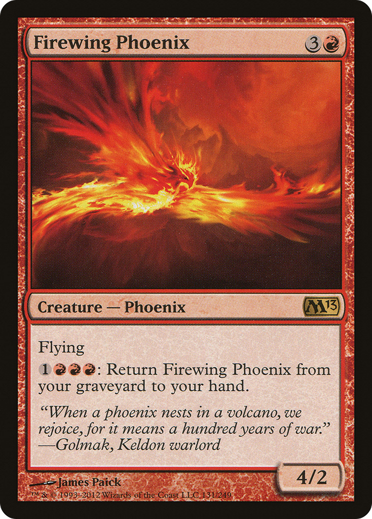 Magic: The Gathering - Firewing Phoenix - Magic 2013