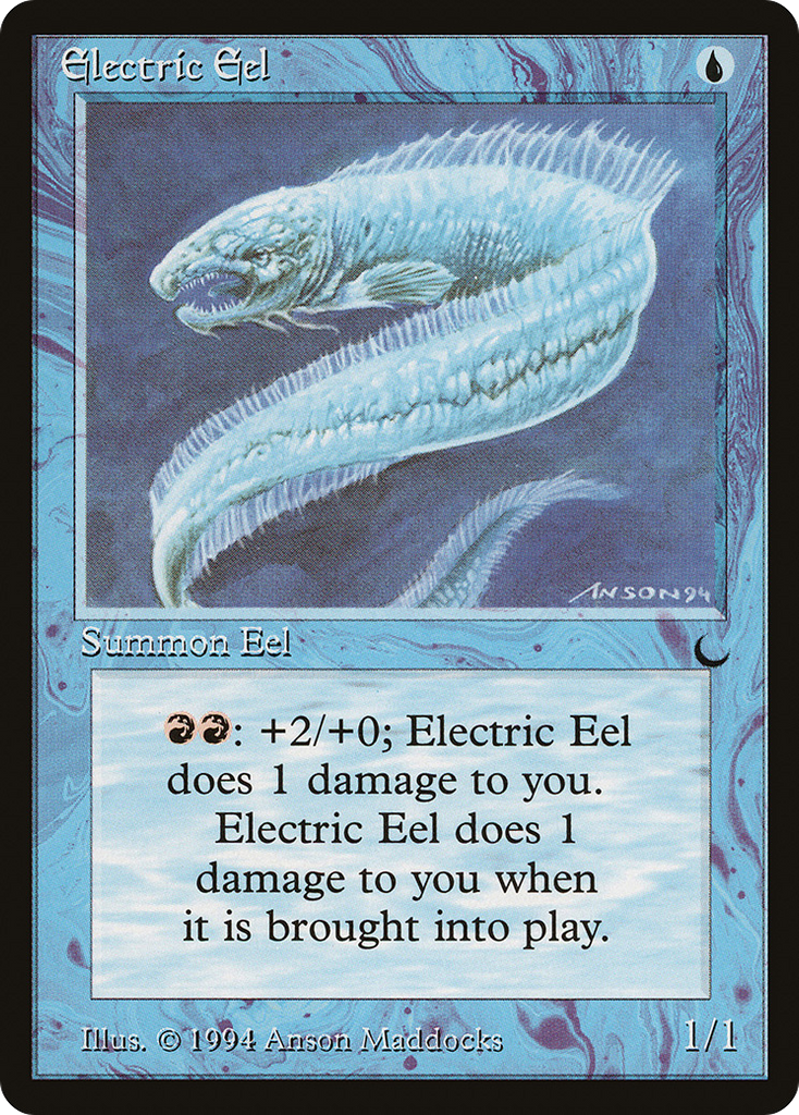 Magic: The Gathering - Electric Eel - The Dark