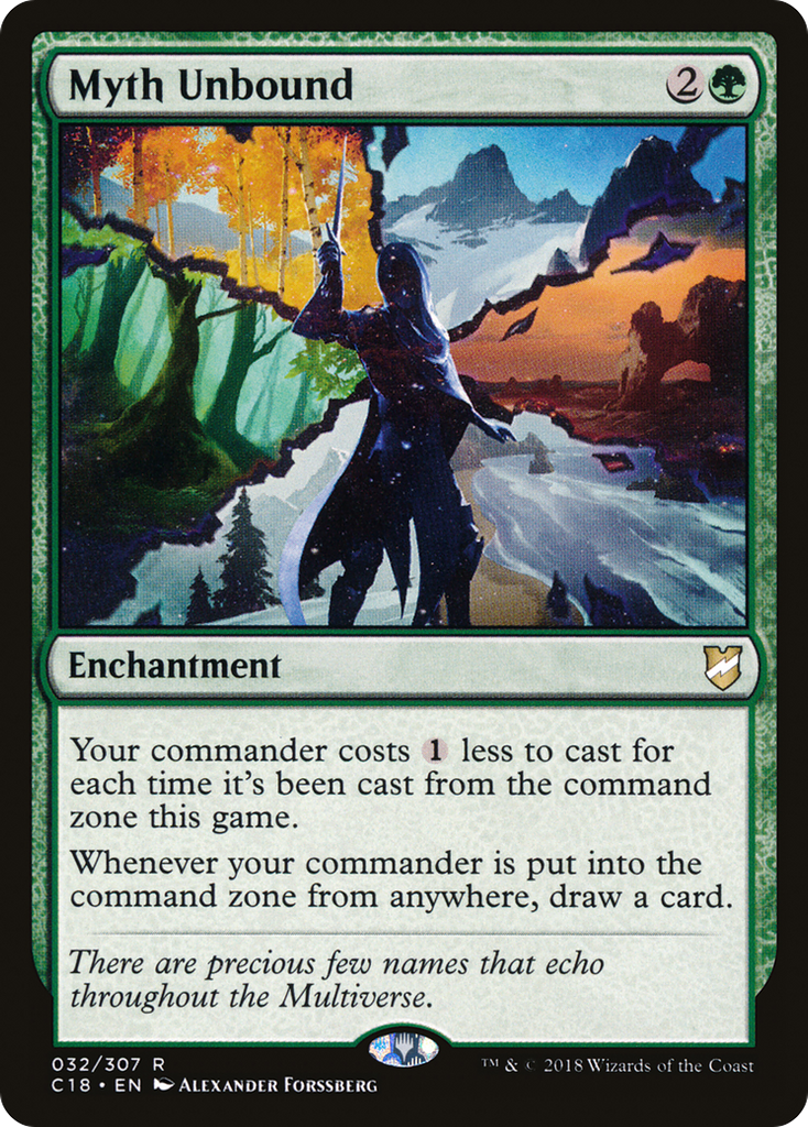 Magic: The Gathering - Myth Unbound - Commander 2018