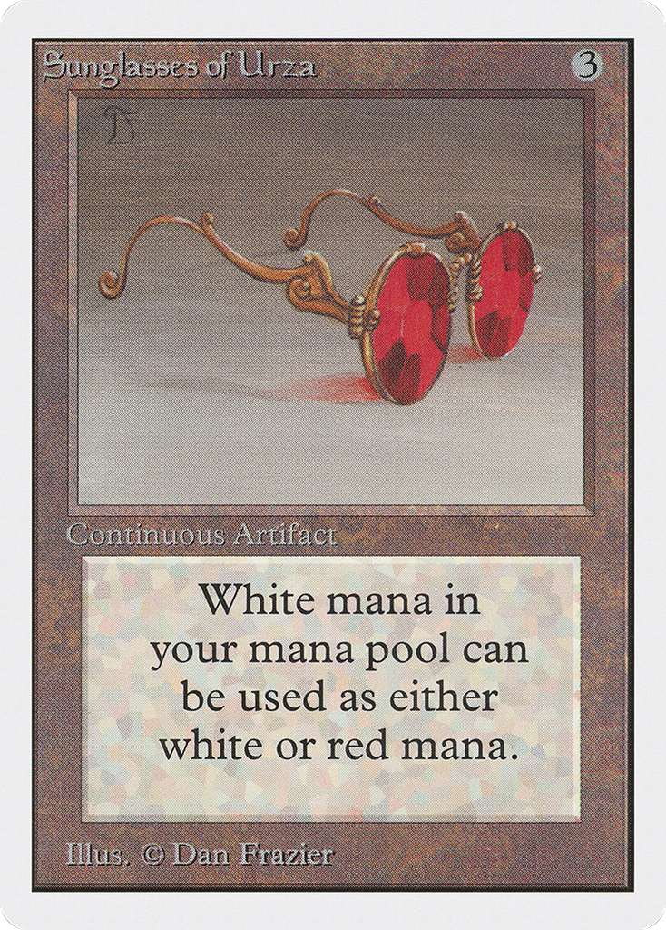 Magic: The Gathering - Sunglasses of Urza - Unlimited Edition