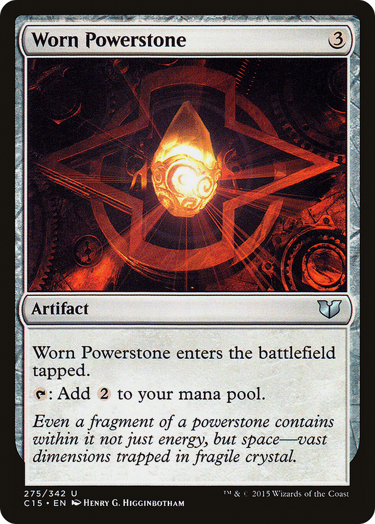 Magic: The Gathering - Worn Powerstone - Commander 2015