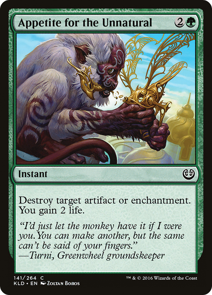 Magic: The Gathering - Appetite for the Unnatural - Kaladesh