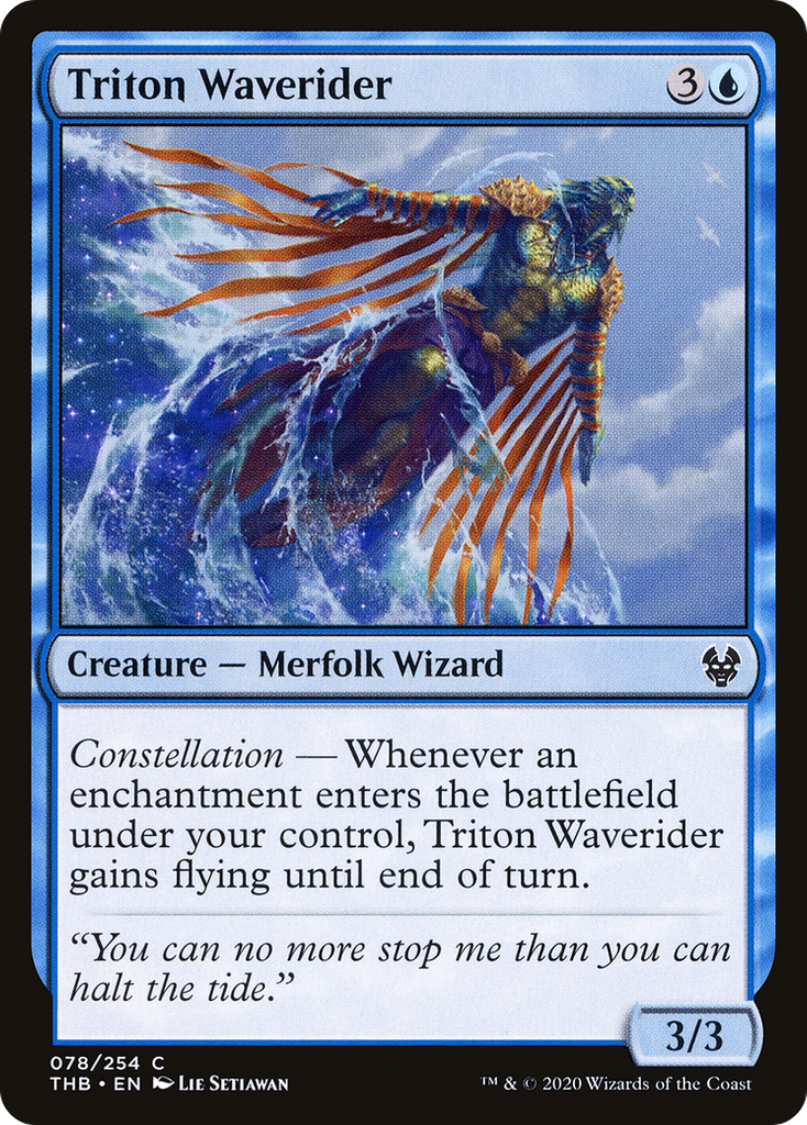 Magic: The Gathering - Triton Waverider - Theros Beyond Death