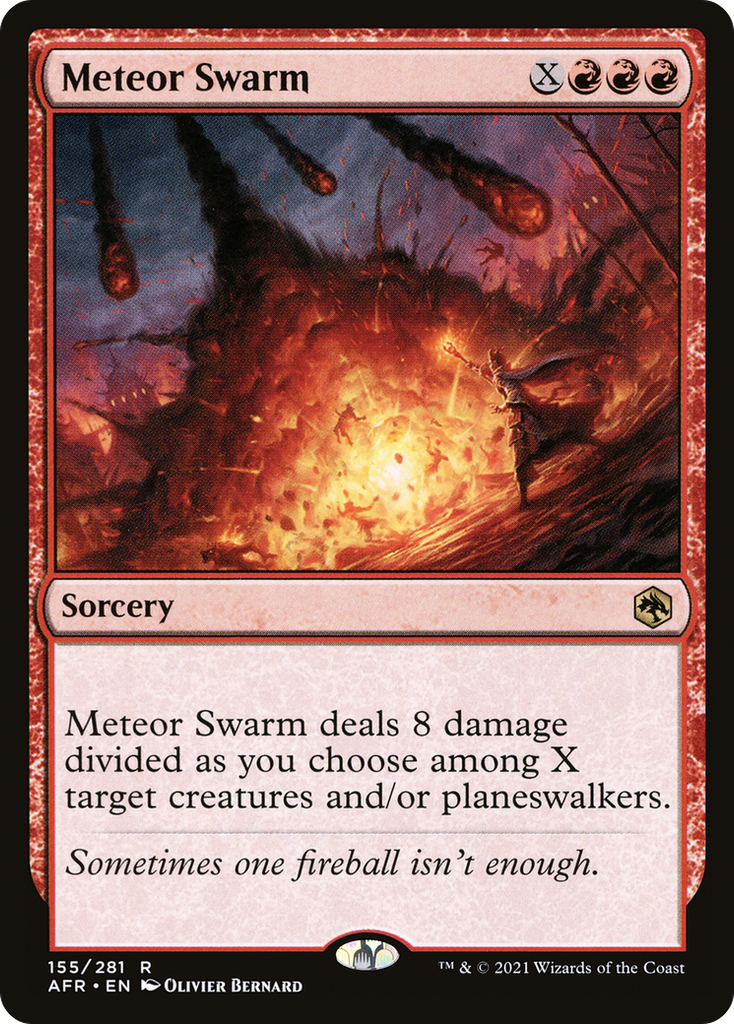 Magic: The Gathering - Meteor Swarm - Adventures in the Forgotten Realms