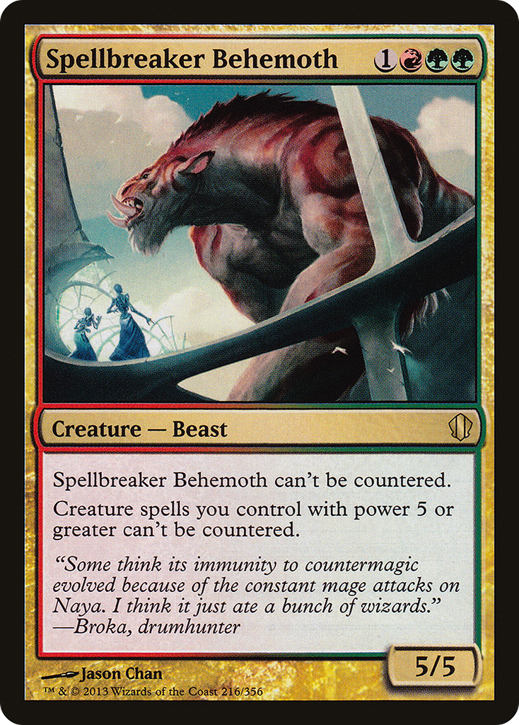 Magic: The Gathering - Spellbreaker Behemoth - Commander 2013