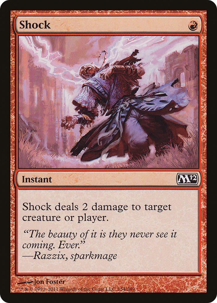 Magic: The Gathering - Shock - Magic 2012