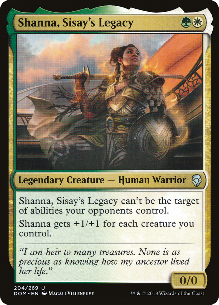 Magic: The Gathering - Shanna, Sisay's Legacy - Dominaria