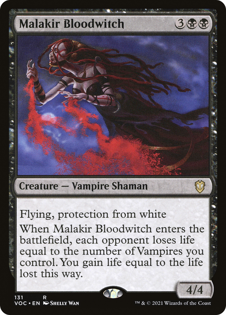 Magic: The Gathering - Malakir Bloodwitch - Crimson Vow Commander