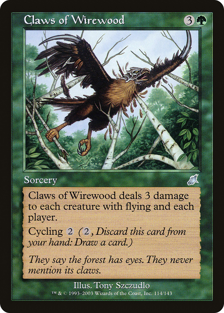 Magic: The Gathering - Claws of Wirewood - Scourge