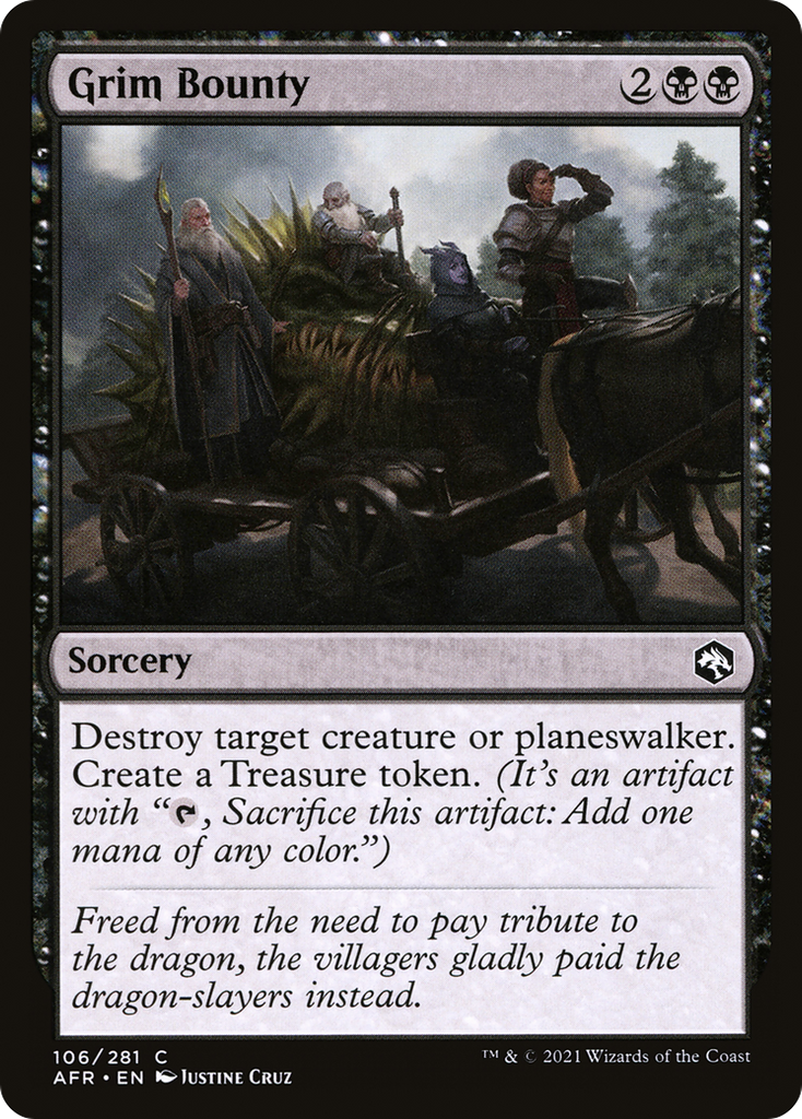 Magic: The Gathering - Grim Bounty - Adventures in the Forgotten Realms