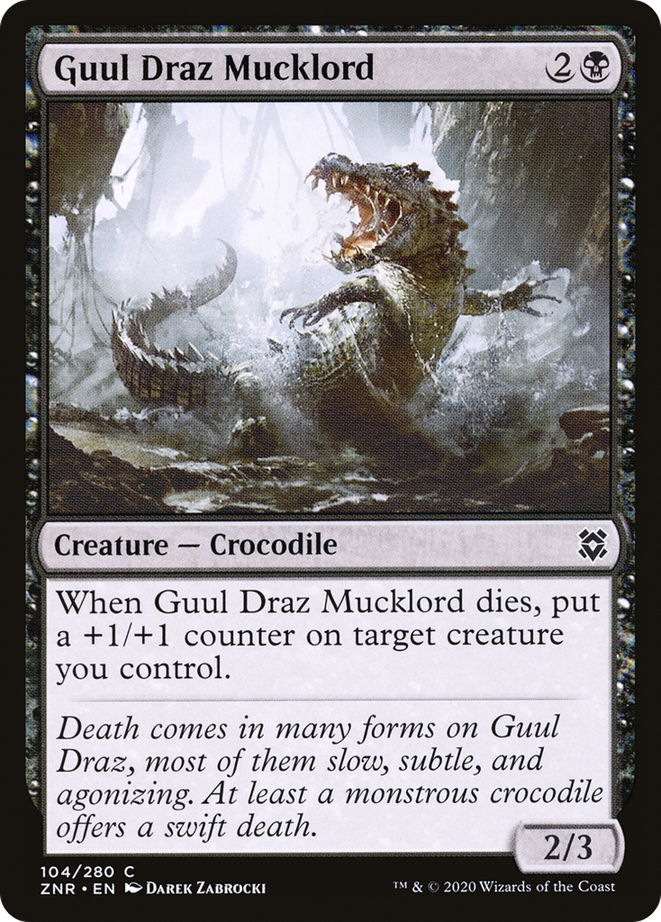 Magic: The Gathering - Guul Draz Mucklord Foil - Zendikar Rising