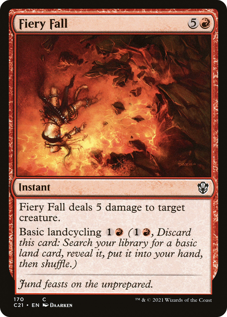 Magic: The Gathering - Fiery Fall - Commander 2021