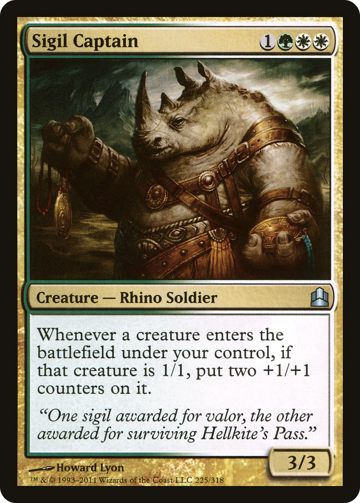 Magic: The Gathering - Sigil Captain - Commander 2011