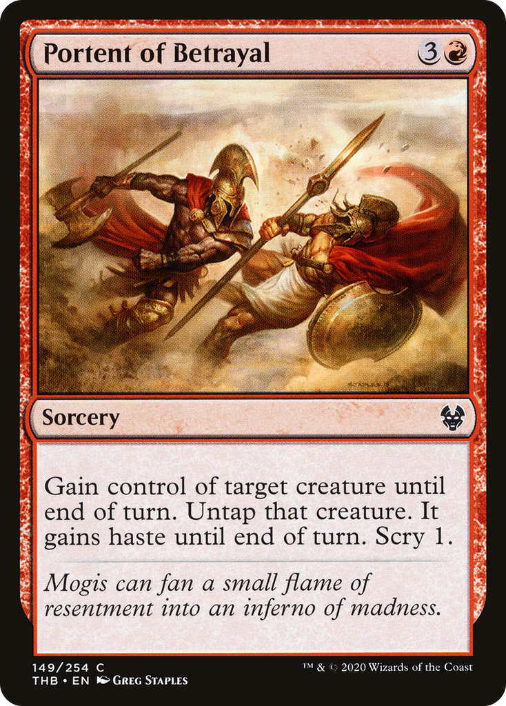 Magic: The Gathering - Portent of Betrayal - Theros Beyond Death