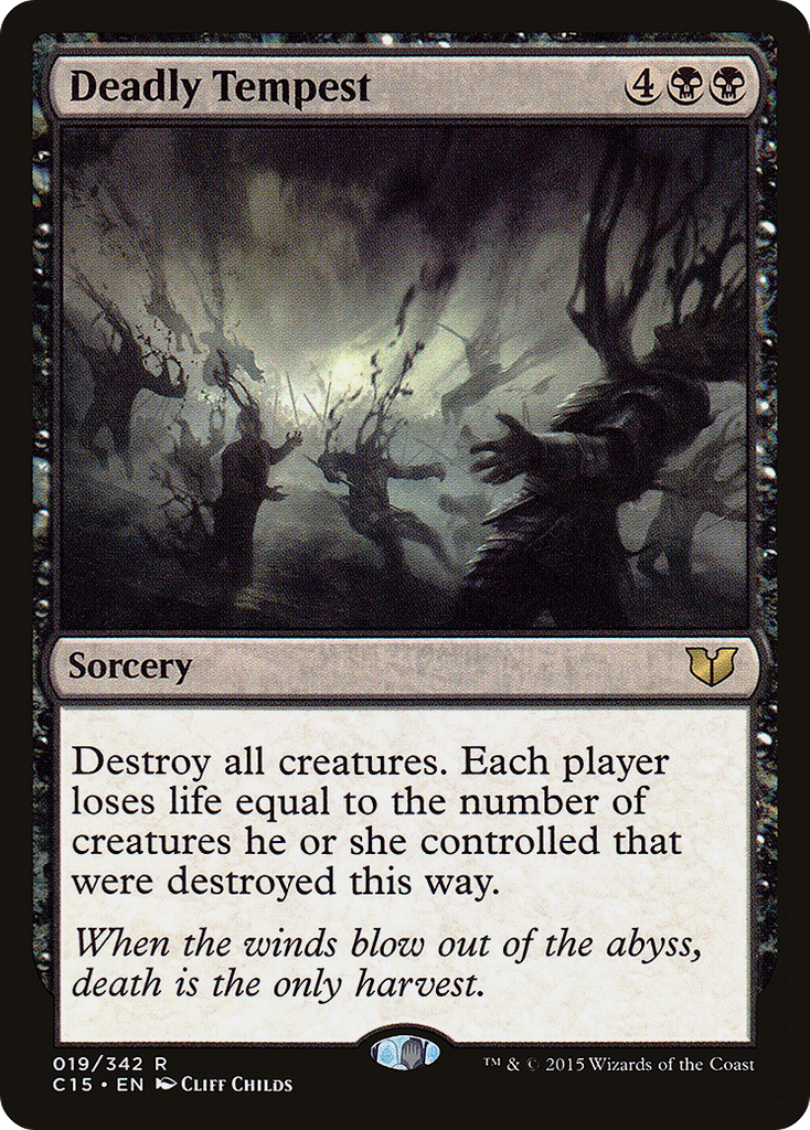 Magic: The Gathering - Deadly Tempest - Commander 2015