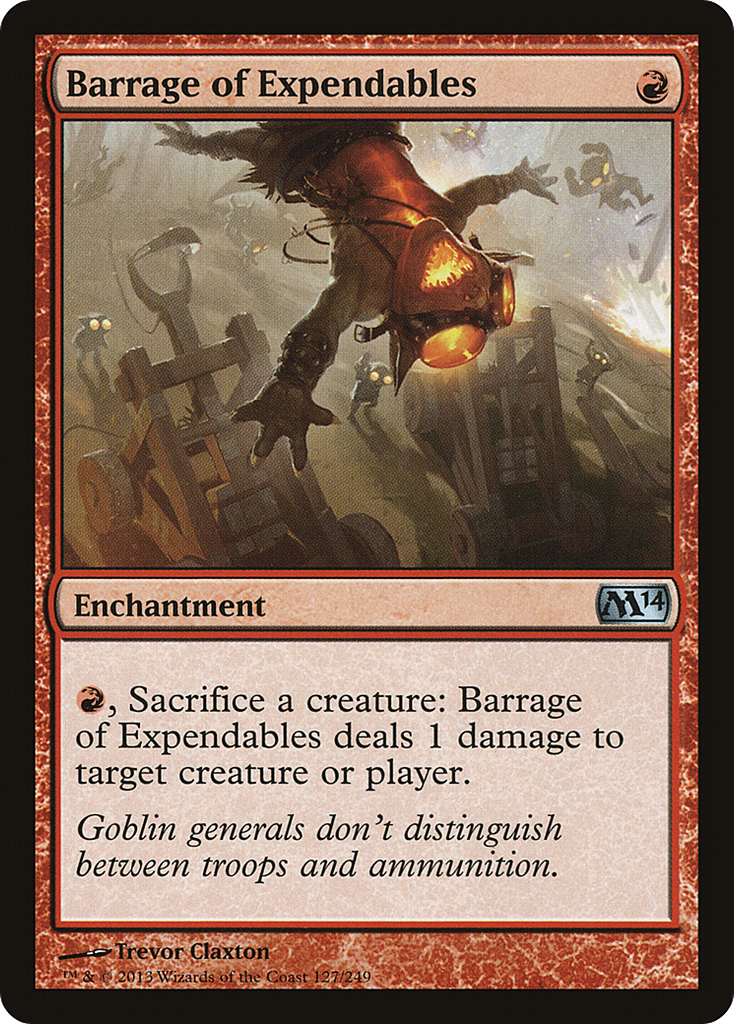 Magic: The Gathering - Barrage of Expendables - Magic 2014