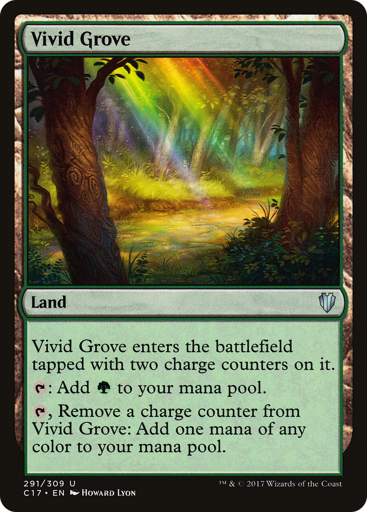 Magic: The Gathering - Vivid Grove - Commander 2017