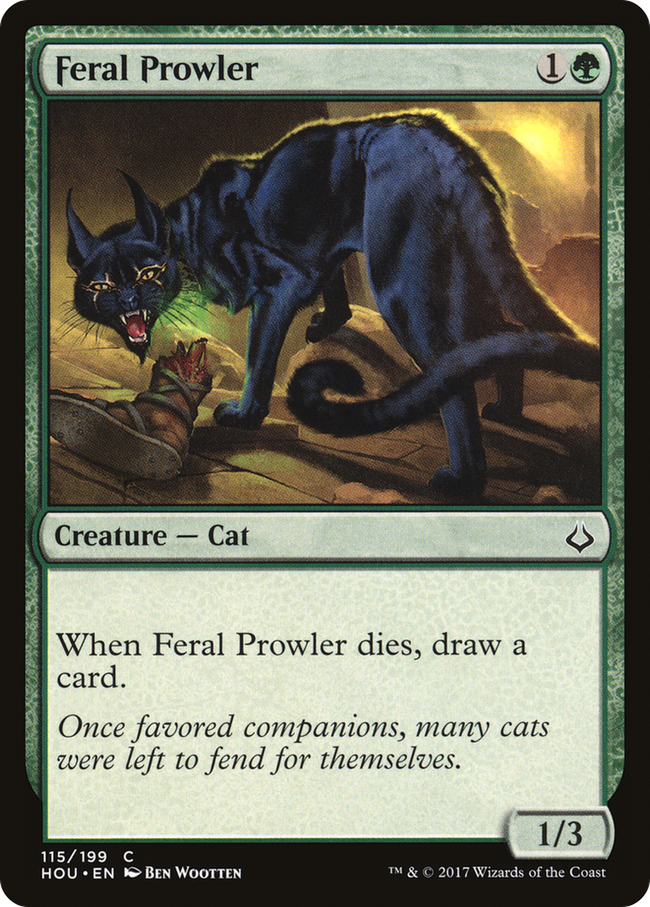 Magic: The Gathering - Feral Prowler - Hour of Devastation