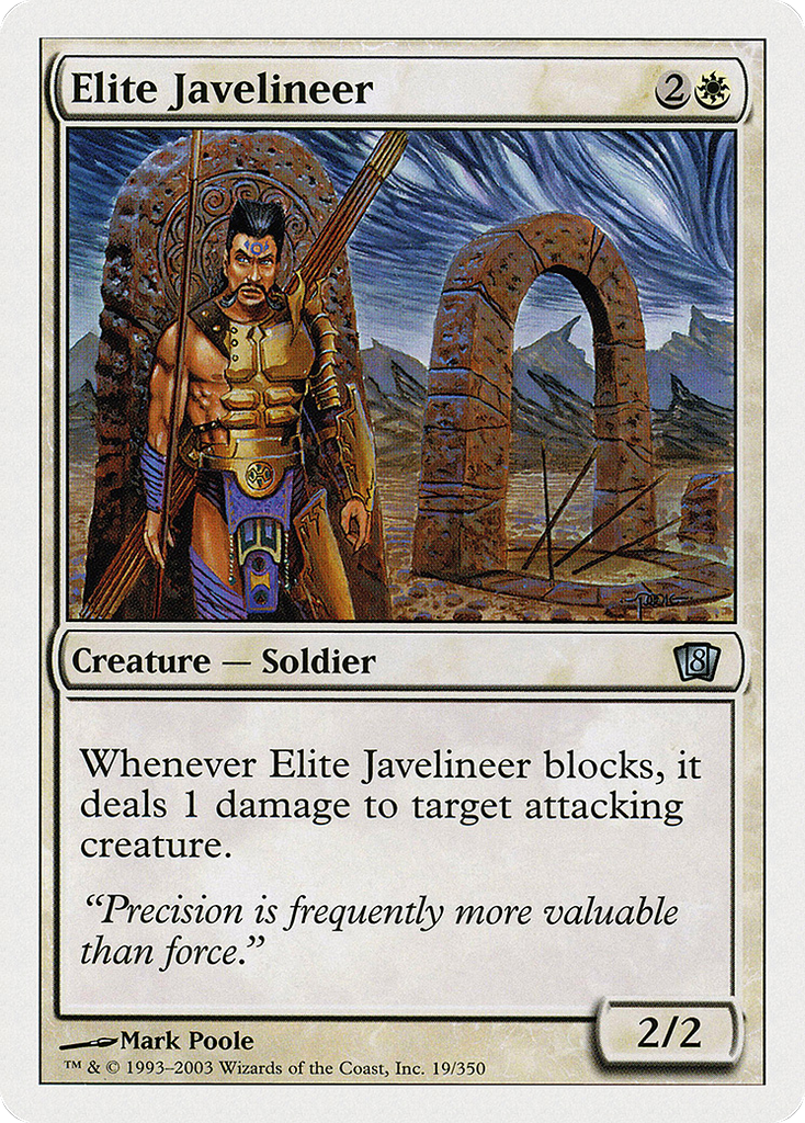Magic: The Gathering - Elite Javelineer - Eighth Edition