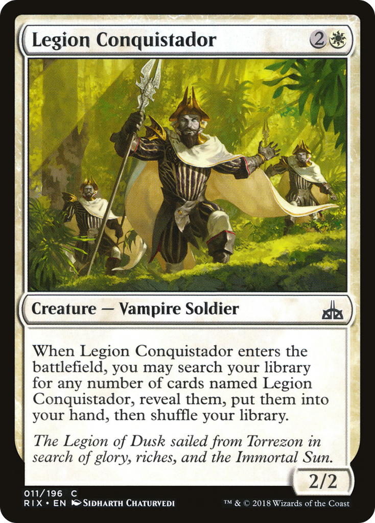 Magic: The Gathering - Legion Conquistador - Rivals of Ixalan