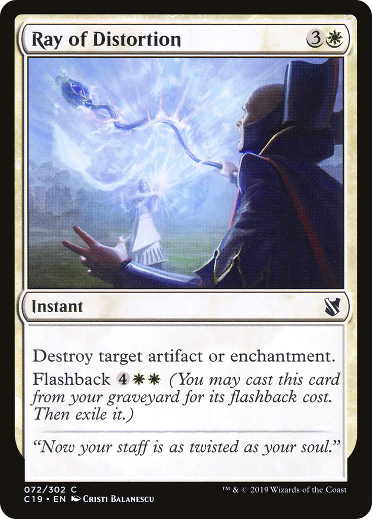 Magic: The Gathering - Ray of Distortion - Commander 2019