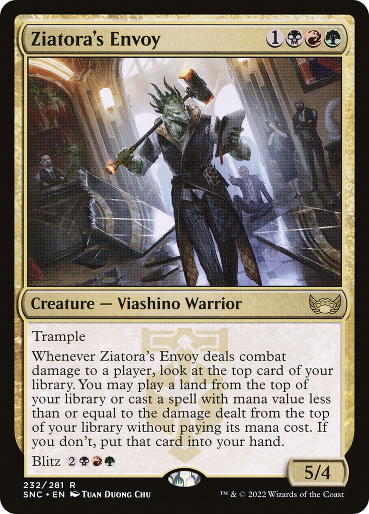 Magic: The Gathering - Ziatora's Envoy - Streets of New Capenna