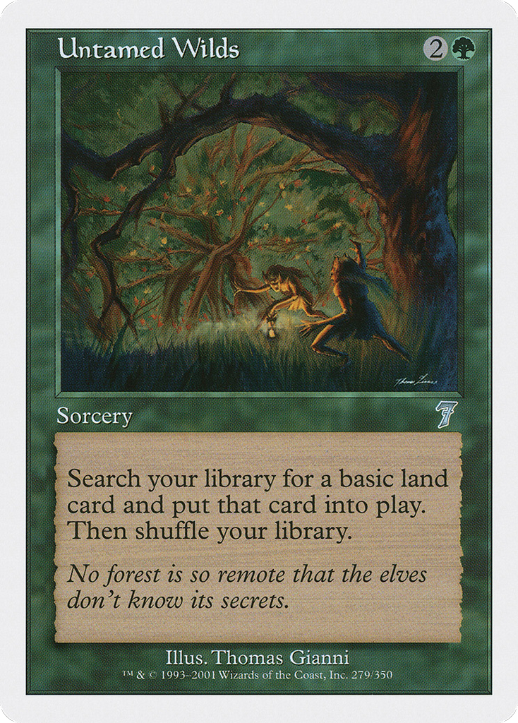 Magic: The Gathering - Untamed Wilds - Seventh Edition