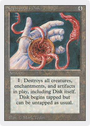 Magic: The Gathering - Nevinyrral's Disk - Revised Edition
