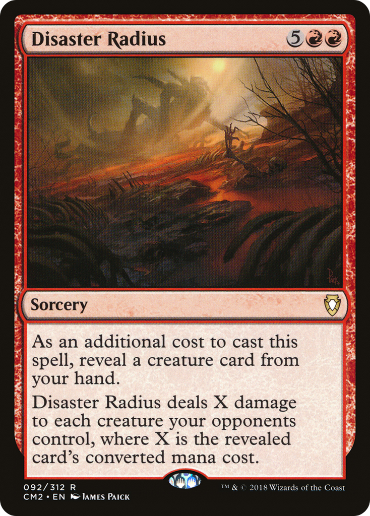 Magic: The Gathering - Disaster Radius - Commander Anthology Volume II