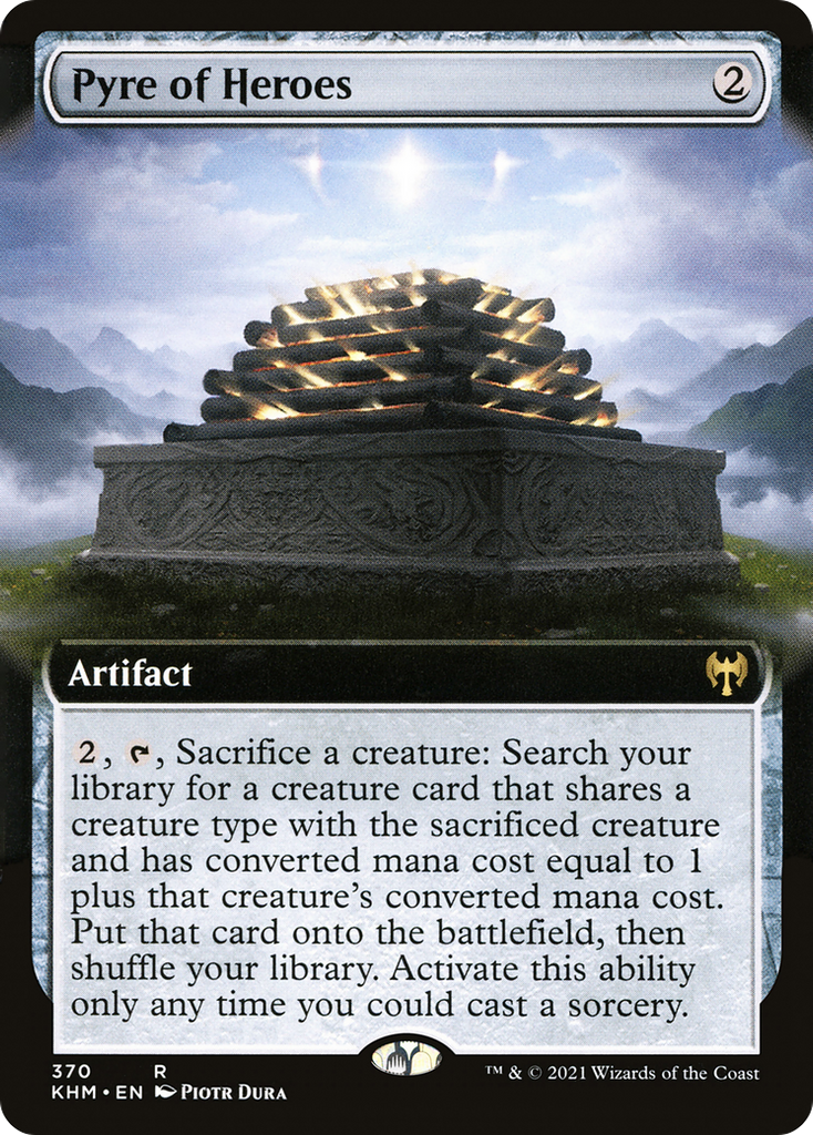 Magic: The Gathering - Pyre of Heroes Foil - Kaldheim