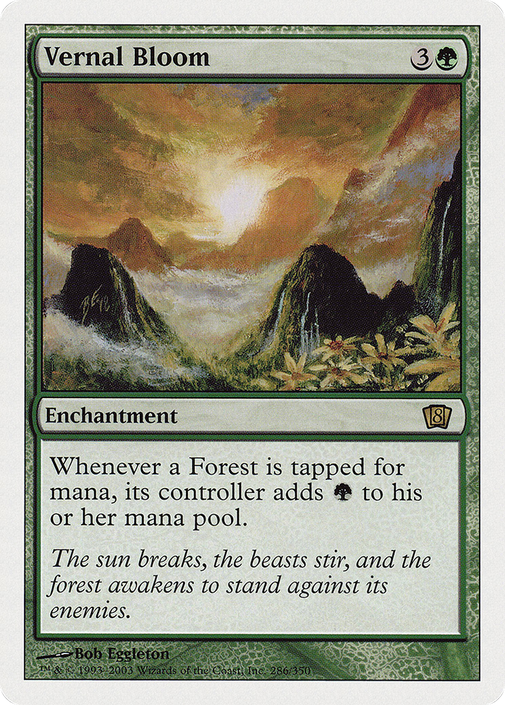 Magic: The Gathering - Vernal Bloom - Eighth Edition