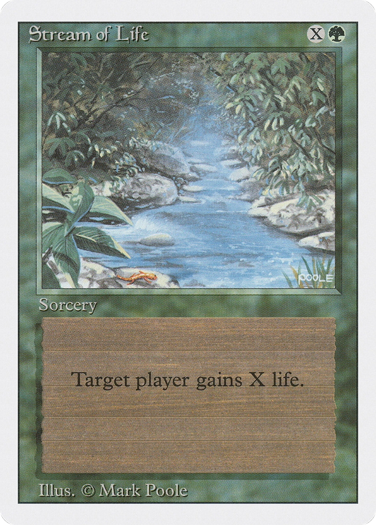 Magic: The Gathering - Stream of Life - Revised Edition