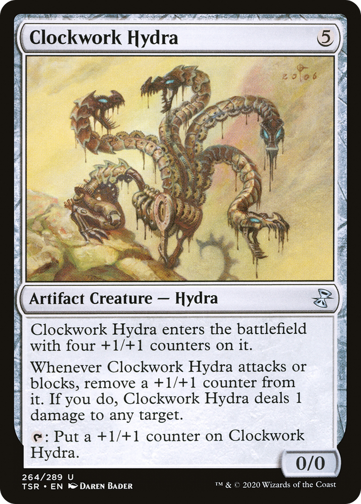 Magic: The Gathering - Clockwork Hydra - Time Spiral Remastered